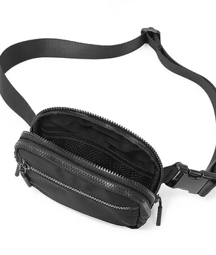 Minimalistische Crossbody Tas – Compacte Bum Bag met Ritssluiting voor Outdoor en Dagelijks Gebruik