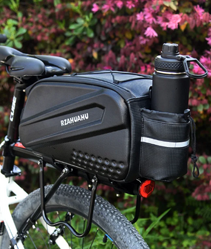 Fiets Bagagedrager Tas 14L – Harde Shell Fietstas Waterafstotend met Schouderband
