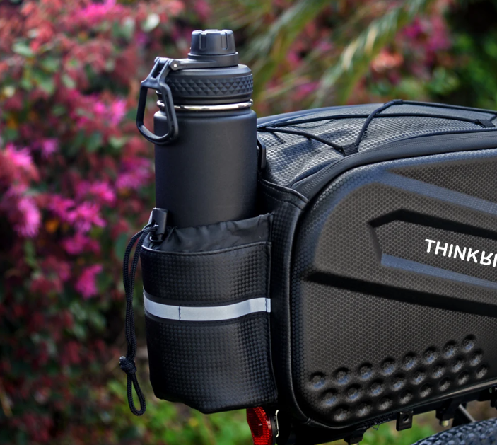 Fiets Bagagedrager Tas 14L – Harde Shell Fietstas Waterafstotend met Schouderband