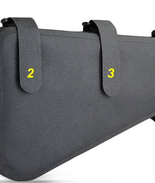 Fiets Frametas 4L – Waterdichte Triangle Bag voor MTB en Racefiets
