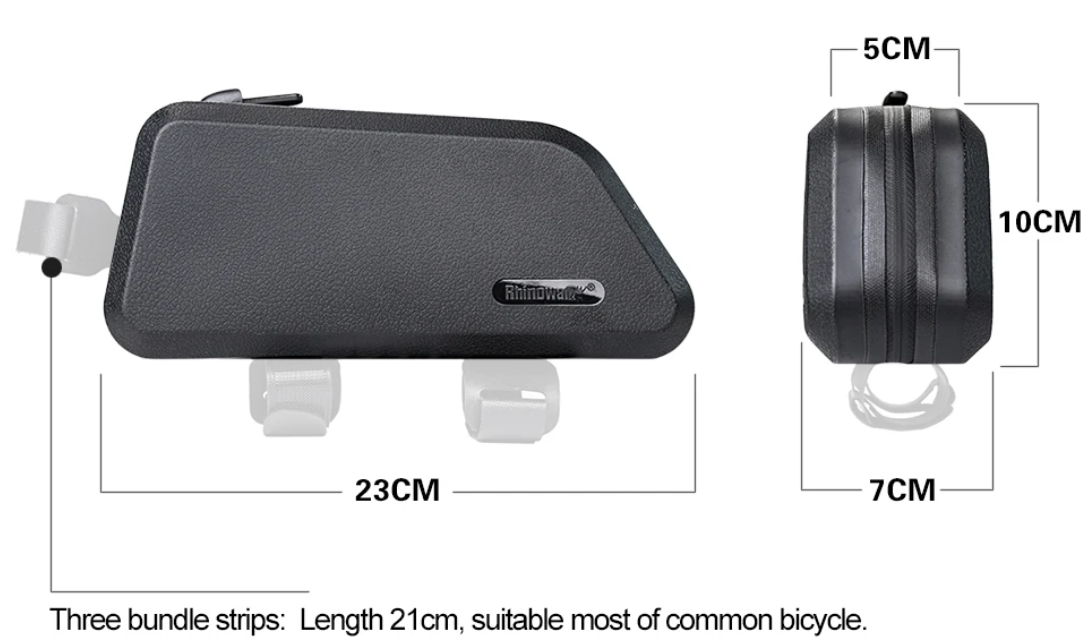 Fiets Frametas 4L – Waterdichte Triangle Bag voor MTB en Racefiets