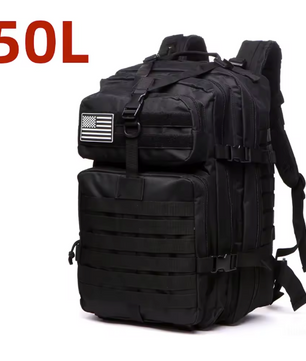 Tactische Rugzak 25L / 50L – Waterdichte Nylon Backpack voor Hiking, Camping en Outdoor