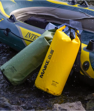 Waterdichte Dry Bag Rugzak – 5L / 10L / 15L PVC Tas voor Outdoor, Zwemmen en Kajakken