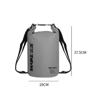 Waterdichte Dry Bag Rugzak – 5L / 10L / 15L PVC Tas voor Outdoor, Zwemmen en Kajakken