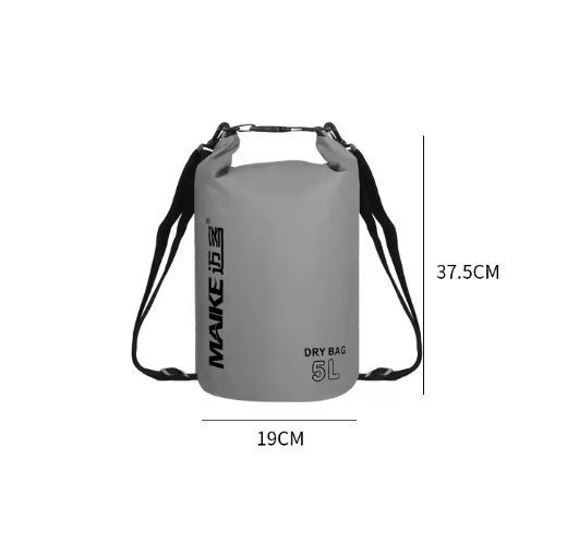 Waterdichte Dry Bag Rugzak – 5L / 10L / 15L PVC Tas voor Outdoor, Zwemmen en Kajakken