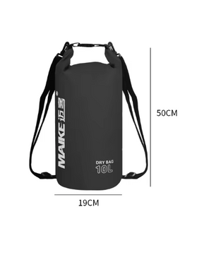 Waterdichte Dry Bag Rugzak – 5L / 10L / 15L PVC Tas voor Outdoor, Zwemmen en Kajakken