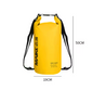 Waterdichte Dry Bag Rugzak – 5L / 10L / 15L PVC Tas voor Outdoor, Zwemmen en Kajakken