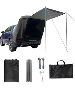 Auto Achtertent met Luifel – Waterdichte Car Rear Tent voor Camping, Reizen en Outdoor