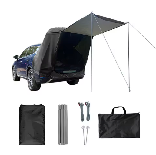 Auto Achtertent met Luifel – Waterdichte Car Rear Tent voor Camping, Reizen en Outdoor