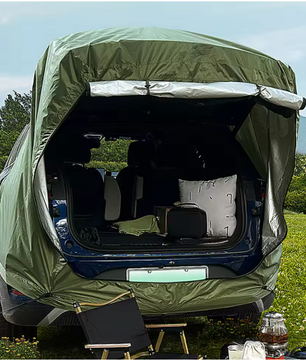 Auto Achtertent met Luifel – Waterdichte Car Rear Tent voor Camping, Reizen en Outdoor