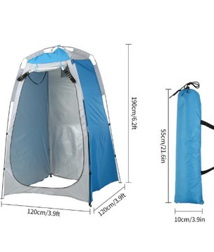 Draagbare Privacy Tent – Douche, Toilet en Omkleedruimte voor Camping en Strand, Waterbestendig en UV-Beschermend