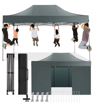 Professionele Pop-up Partytent 300 x 450 cm – Waterdicht, UV50+ met 4 Zijwanden