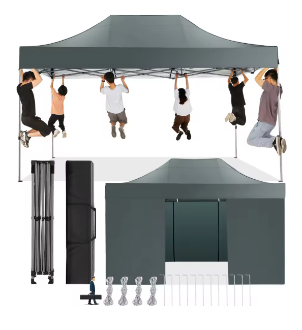 Professionele Pop-up Partytent 300 x 450 cm – Waterdicht, UV50+ met 4 Zijwanden