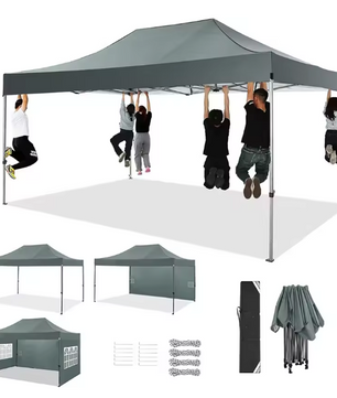 Professionele Pop-up Partytent 300 x 450 cm – Waterdicht, UV50+ met 4 Zijwanden