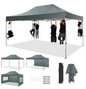 Professionele Pop-up Partytent 300 x 450 cm – Waterdicht, UV50+ met 4 Zijwanden