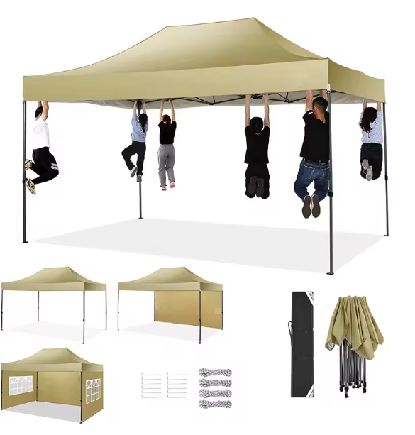 Professionele Pop-up Partytent 300 x 450 cm – Waterdicht, UV50+ met 4 Zijwanden