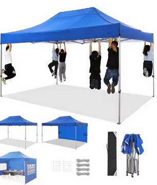 Professionele Pop-up Partytent 300 x 450 cm – Waterdicht, UV50+ met 4 Zijwanden