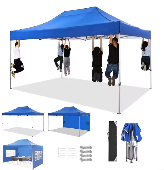 Professionele Pop-up Partytent 300 x 450 cm – Waterdicht, UV50+ met 4 Zijwanden