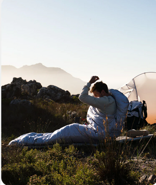 Ultralichte Donzen Slaapzak – 650FP Warmte, Compact en Ideaal voor Camping en Trekking