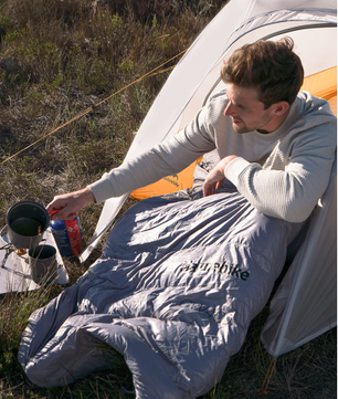Ultralichte Donzen Slaapzak – 650FP Warmte, Compact en Ideaal voor Camping en Trekking