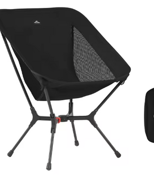 Ultralichte Opvouwbare Campingstoel – Aluminium Frame, Compact en Draagbaar tot 200 kg