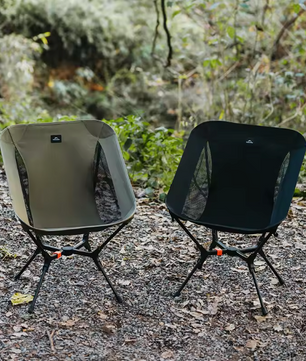 Ultralichte Opvouwbare Campingstoel – Aluminium Frame, Compact en Draagbaar tot 200 kg