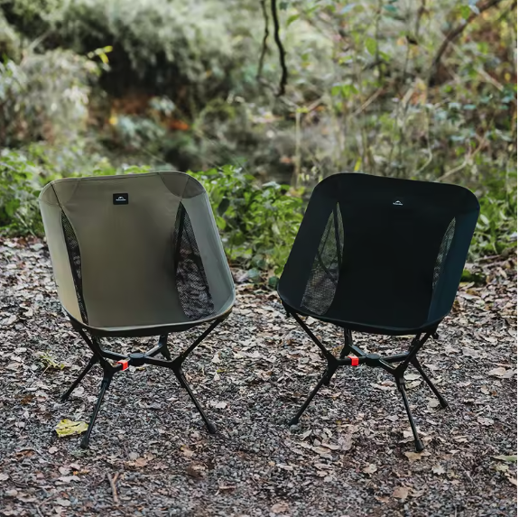 Ultralichte Opvouwbare Campingstoel – Aluminium Frame, Compact en Draagbaar tot 200 kg
