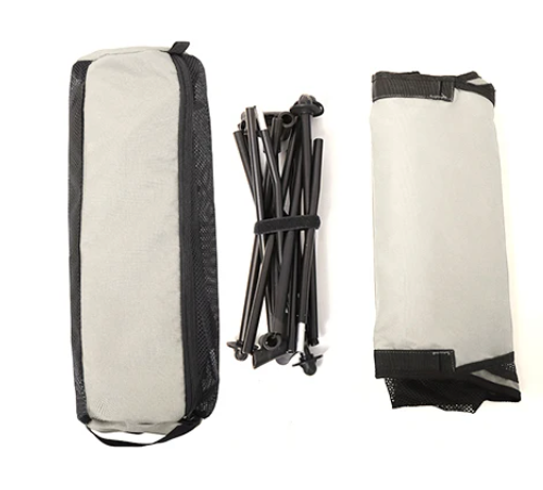 Opvouwbare Campingstoel met Hoofdsteun – Lichtgewicht Aluminium Outdoor Stoel voor Camping en Reizen