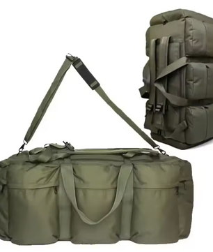 Tactische Reistas 100L – Grote Duffel Backpack met Meerdere Vakken voor Camping en Reizen