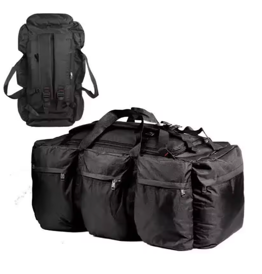 Tactische Reistas 100L – Grote Duffel Backpack met Meerdere Vakken voor Camping en Reizen