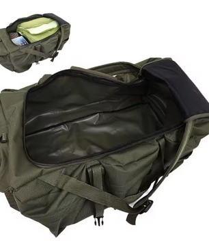 Tactische Reistas 100L – Grote Duffel Backpack met Meerdere Vakken voor Camping en Reizen