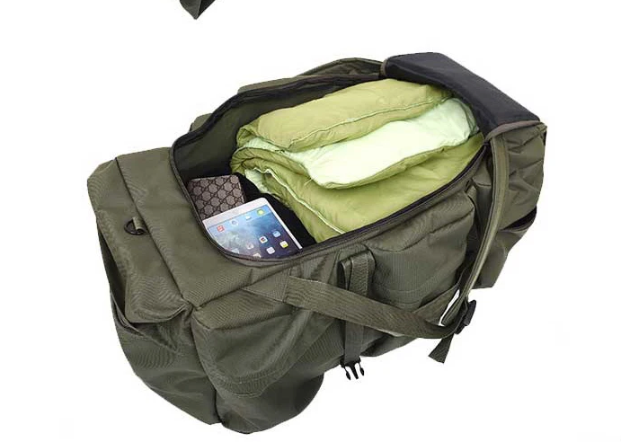 Tactische Reistas 100L – Grote Duffel Backpack met Meerdere Vakken voor Camping en Reizen