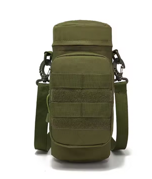 Tactische Waterfles Tas – Outdoor Schoudertas met Molle Systeem voor Camping en Fietsen