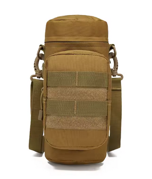 Tactische Waterfles Tas – Outdoor Schoudertas met Molle Systeem voor Camping en Fietsen