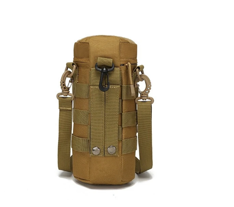 Tactische Waterfles Tas – Outdoor Schoudertas met Molle Systeem voor Camping en Fietsen