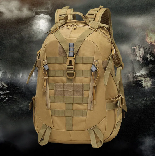 Tactische Rugzak met Reflectie – Molle Backpack voor Hiking, Camping en Outdoor