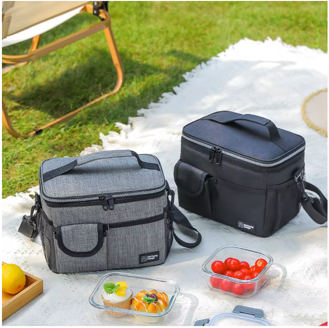 Geïsoleerde Lunchtas 9L – Koeltas voor Camping, Picknick en Outdoor