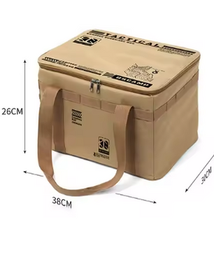 Opvouwbare Camping Opbergbox 40L – Organizer voor Outdoor, Picknick en Keuken