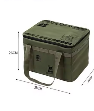 Opvouwbare Camping Opbergbox 40L – Organizer voor Outdoor, Picknick en Keuken