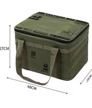 Opvouwbare Camping Opbergbox 40L – Organizer voor Outdoor, Picknick en Keuken