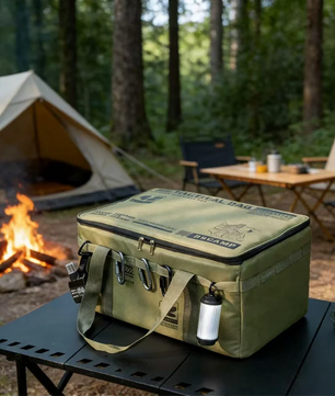 Opvouwbare Camping Opbergbox 40L – Organizer voor Outdoor, Picknick en Keuken