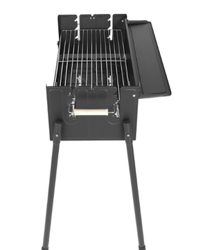 Opvouwbare Houtskool BBQ Grill 70 cm – RVS Barbecue voor Camping en Outdoor