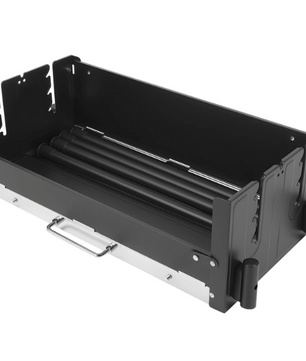 Opvouwbare Houtskool BBQ Grill 70 cm – RVS Barbecue voor Camping en Outdoor