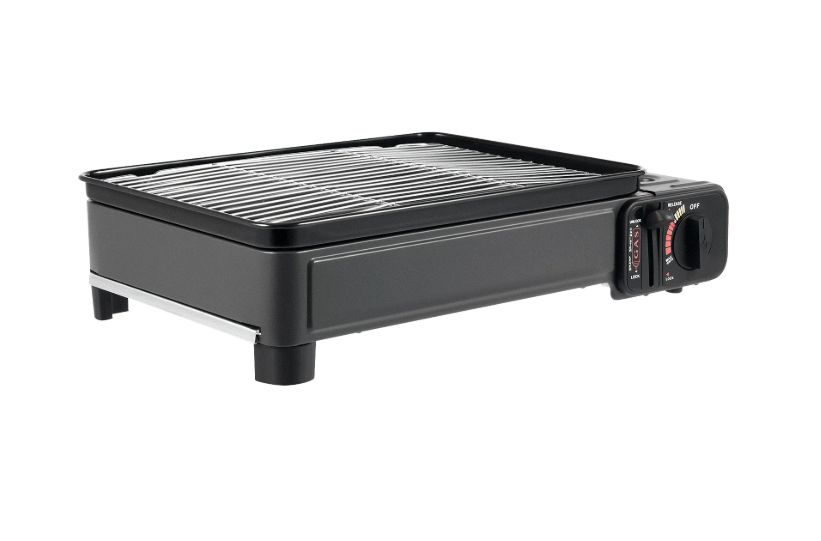 Draagbare Gas BBQ Grill – Butaan Kooktoestel met Grillrooster en Draagkoffer voor Outdoor