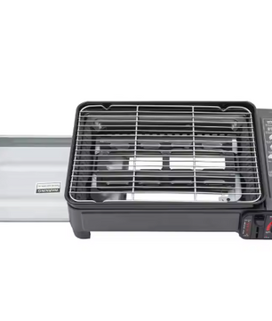 Draagbare Butaan Gas BBQ – Camping Grill Kooktoestel met Accessoires voor Outdoor