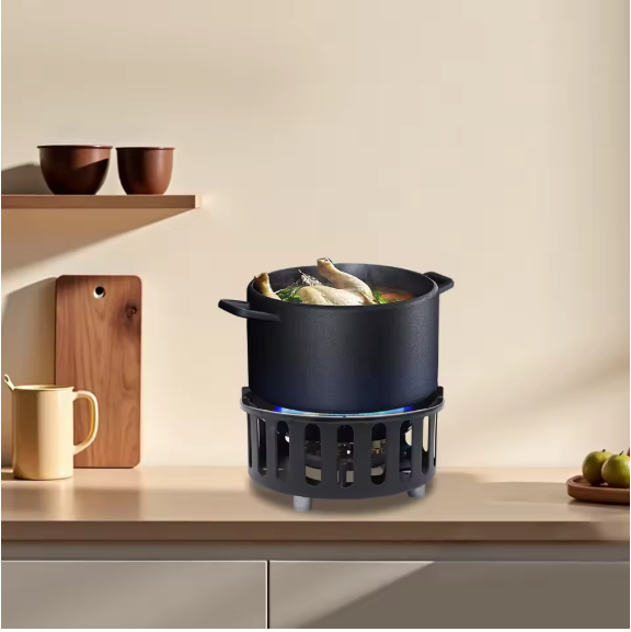 Draagbaar Camping Kooktoestel 21000W – Butaan Gasbrander met Adapters voor Outdoor Koken