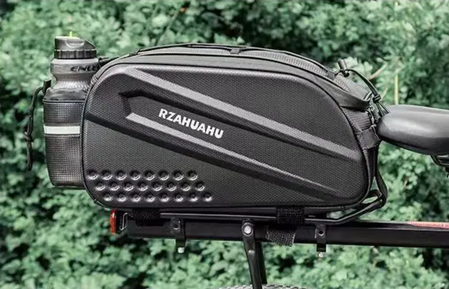 Fietstas Achterdrager Groot – Waterdichte Hard Shell Bag met Schouderband en Opbergvakken