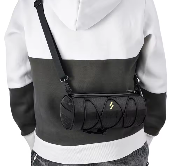 Fietsstuurtas 24 cm – Multifunctionele Waterafstotende Frame Tas met Schouderband