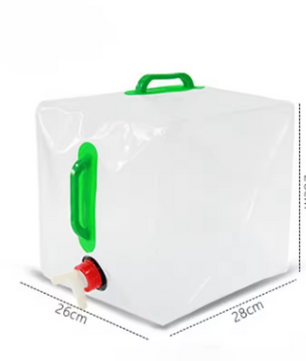Opvouwbare Waterzak 20L – Draagbare Lekvrije Watercontainer voor Camping en Outdoor