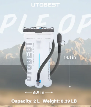 Hydratatie Waterzak 1.5L/2L/3L – Drinkreservoir met Slang voor Fietsen, Hardlopen en Outdoor